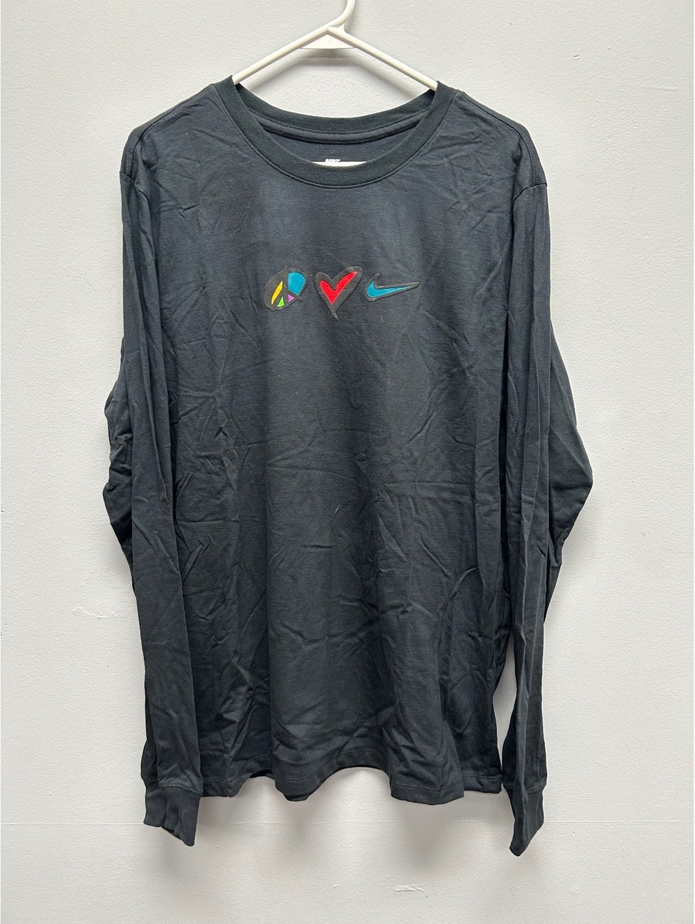 Nike Peace Love Swoosh Long Sleeve T-Shirt